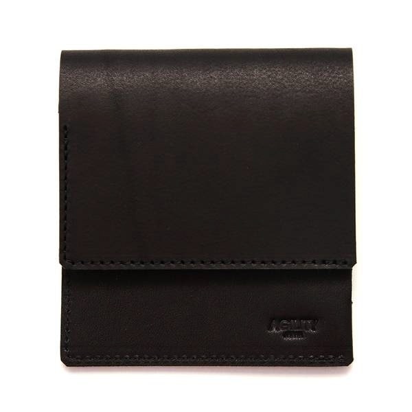 アジリティー アッファ（AGILITY Affa）/セミウォレット/東京レザー(ブラック)【ミニ財布 スナップ式】