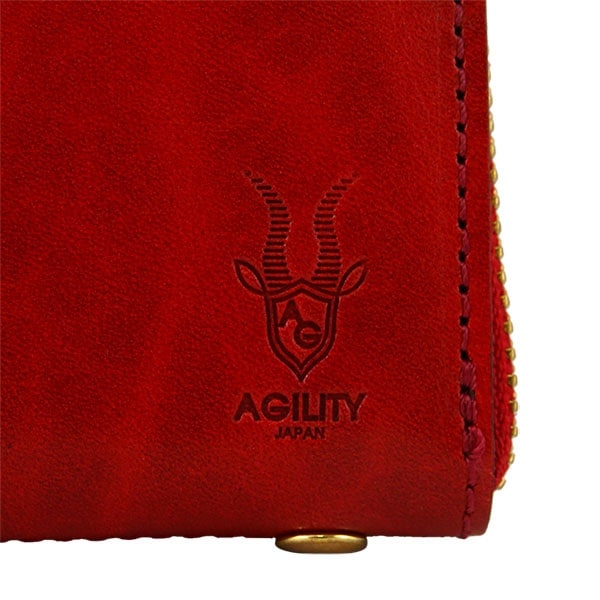 アジリティー アッファ（AGILITY Affa）/グロット/ルガトー(グリーン)【長財布 ラウンドファスナー】