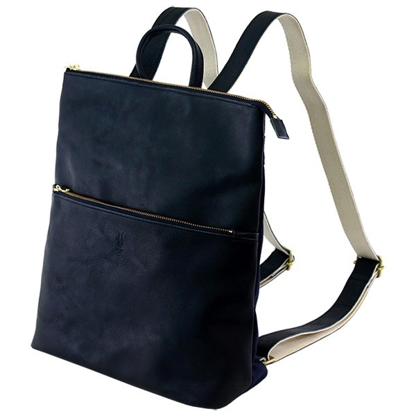 アジリティーアッファ（AGILITY Affa）/ファシルリュック/オイルシュリンク(ネイビー)【お財布バッグ ウォレットバッグ】