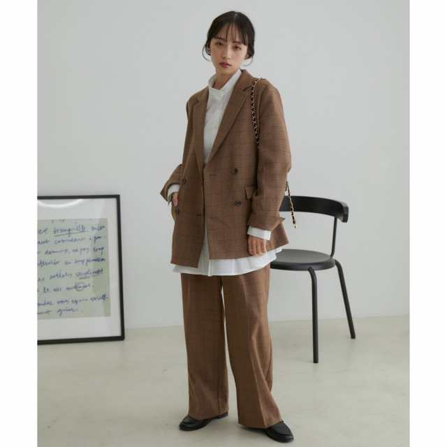 ビス（VIS）/【セットアップ対応】ウールライクメランジジャケット【アンチピリング・洗える・防シワ】の通販は