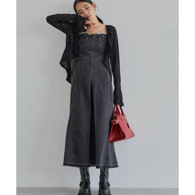 ビス（VIS）/【CIMARRON】VIS別注リメイクライクデニムドレス 6,966円