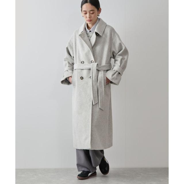 ビス] 2WAY シャギーロングコート VIS / ビス | 【2WAY毛混シャギー