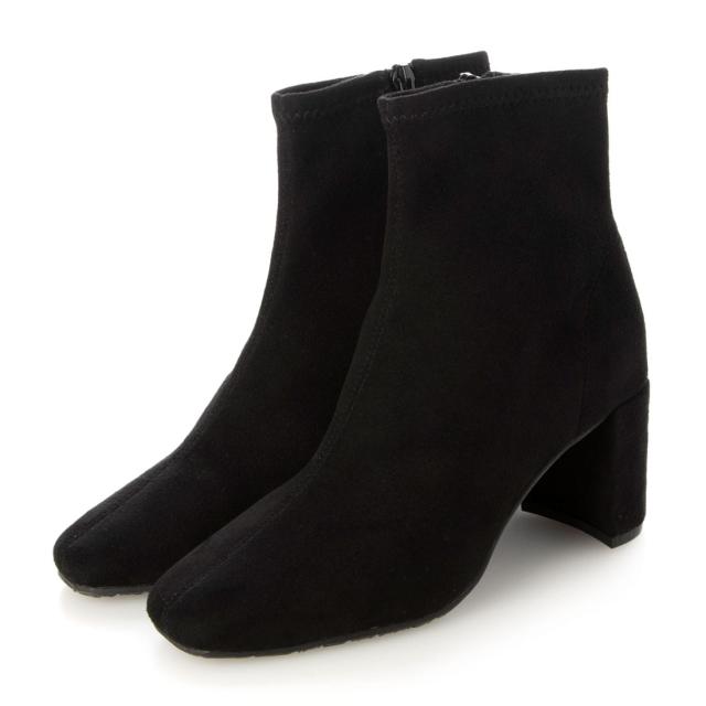 EVOL（EVOL）/【EVOL】 ソフトストレッチ7cmヒールショートブーツ IX5478