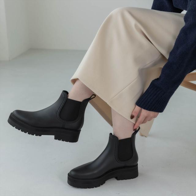 EVOL（EVOL）/【25春夏新作】【晴雨兼用・完全防水】完全防水サイドゴアレインブーツ IY5712