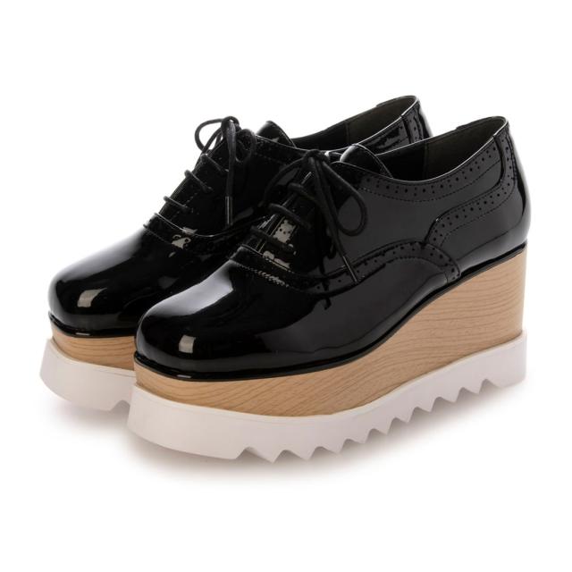 EVOL（EVOL）/【25春夏新作】【XS−LLサイズ展開・軽量】軽量厚底レースアップシューズ IY5605