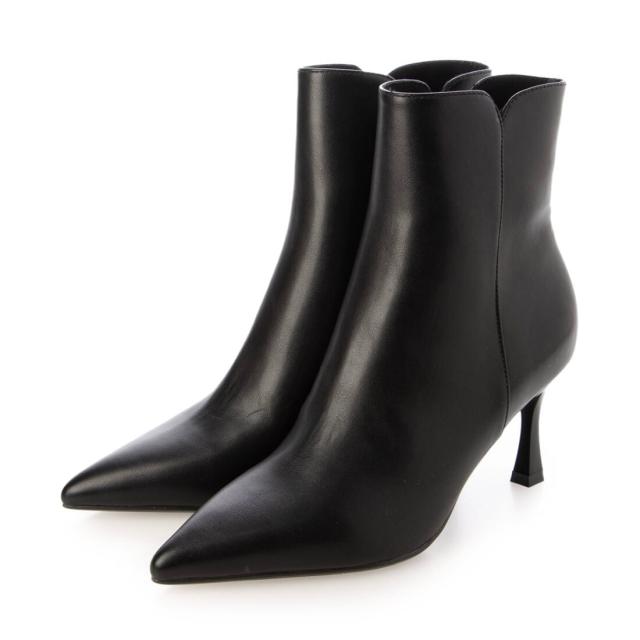 EVOL（EVOL）/【25秋冬新作】 【S−LLサイズ展開】ポインテッド7．5cmヒールショートブーツ BZ23847