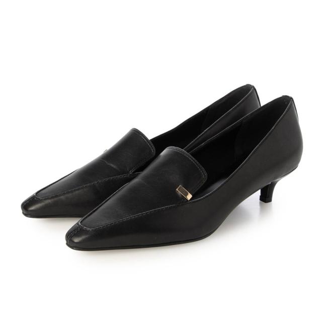 EVOL（EVOL）/【26春夏新作】 【柔らかい・クッション入り】ゴールドパーツ4cmヒールローファー JA4014