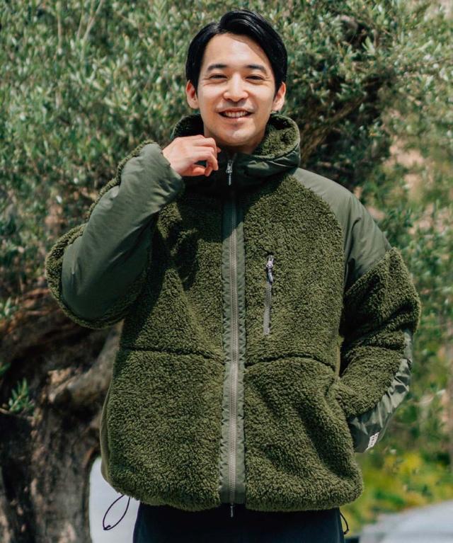 クリフメイヤー（KRIFF MAYER）/【全7色×3サイズ展開！】シャギー ボア フード ジャケット