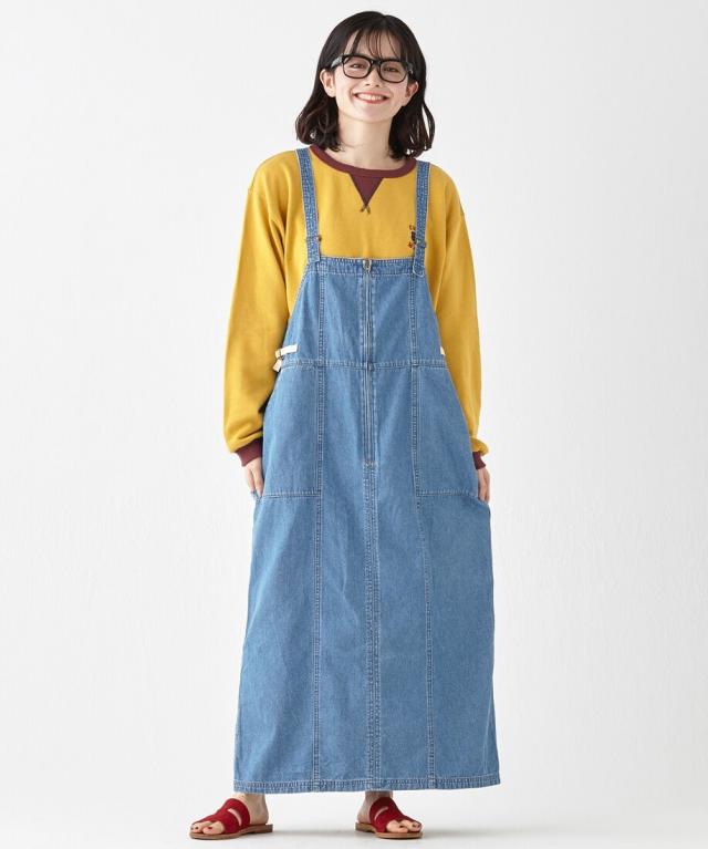 クリフメイヤー（KRIFF MAYER）/【全5色展開！】ベイカー ペインター ジャンパー スカート クリフメイヤー（KRIFF MAYER）/【全5色展開！】ベイカー ペインター