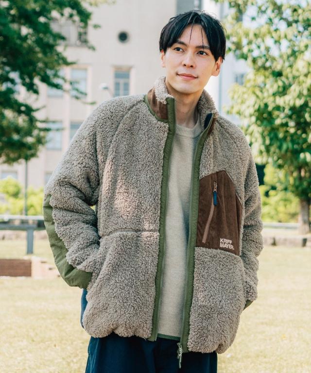 クリフメイヤー（KRIFF MAYER）/【ふわふわ暖かい！】シャギーボア ジャケット