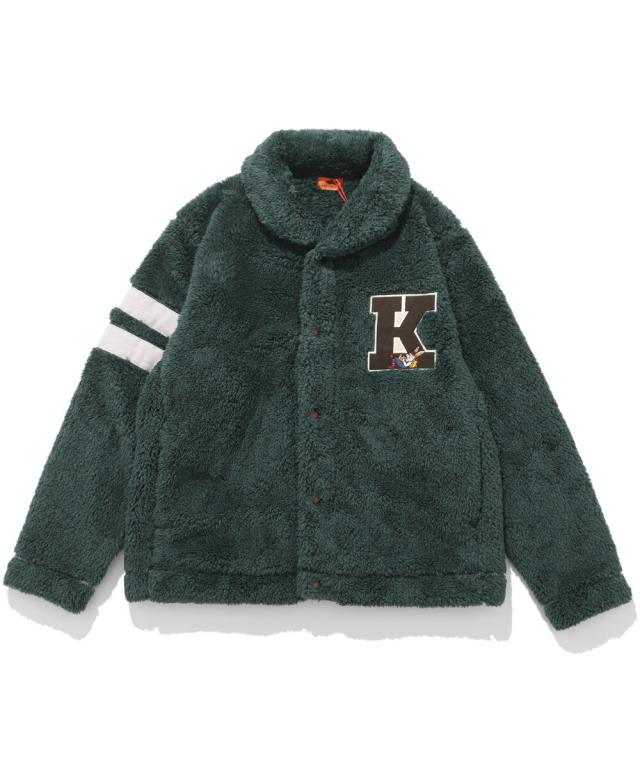 クリフメイヤー（KRIFF MAYER）/【ふわふわな起毛で暖かい！】シャギーボア レタード ジャケット_10