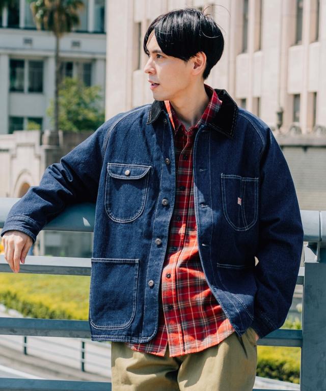 クリフメイヤー（KRIFF MAYER）/【ヴィンテージライク】裏フリース カバーオール ジャケット