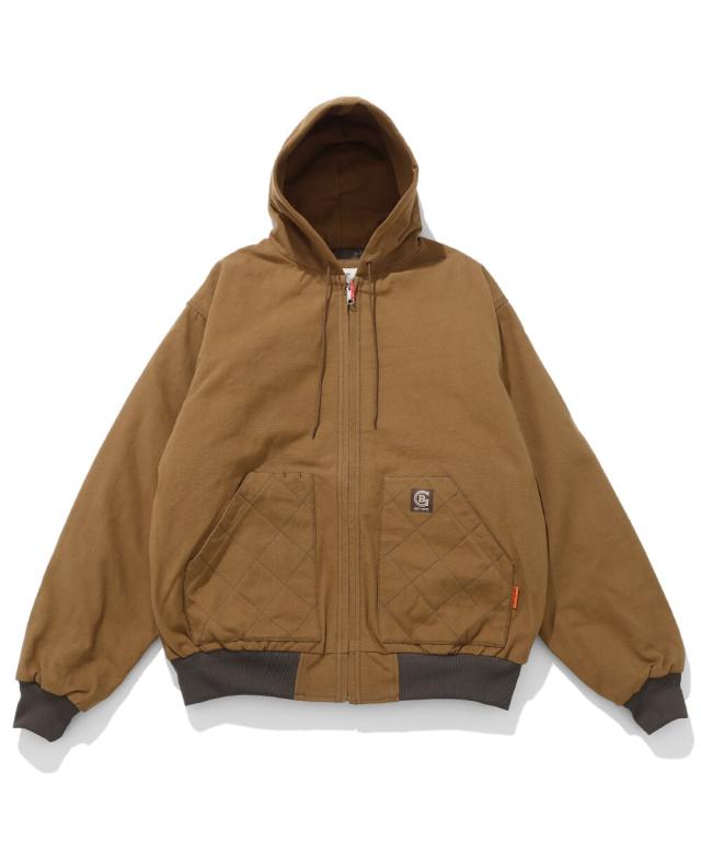 クリフメイヤー（KRIFF MAYER）/【肉厚なコットン生地で防寒性抜群◎】ヘビーデューティー フード ジャケット クリフメイヤー（KRIFF MAYER）/【肉厚なコットン生地で防寒性抜群