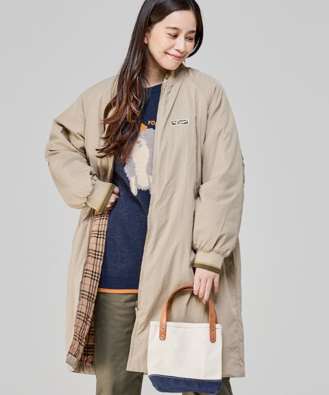 クリフメイヤー（KRIFF MAYER）/【軽くて暖かい！】ロング スタジャン