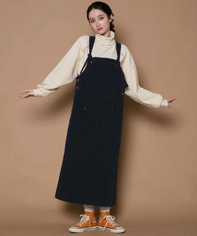 クリフメイヤー（KRIFF MAYER）/【レトロ＆カジュアルでかわいい！】コーデュロイ ジャンパースカート