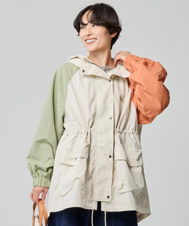 クリフメイヤー（KRIFF MAYER）/【アウトドアライク】撥水・防汚 クリーネス ゆったり マウンテンパーカー