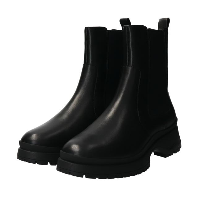 パラディクルール（PARADIS COULEUR）/PARADIS COULEUR◆4cmヒール◆モールドソールサイドゴアショートブーツ