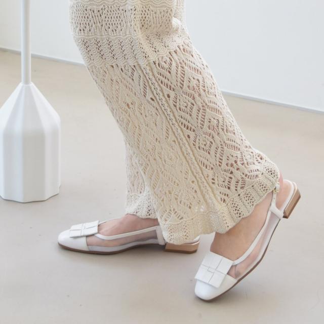 ELISABETTA FRANCHI】ダイヤモンドプリント クレープ ドレス