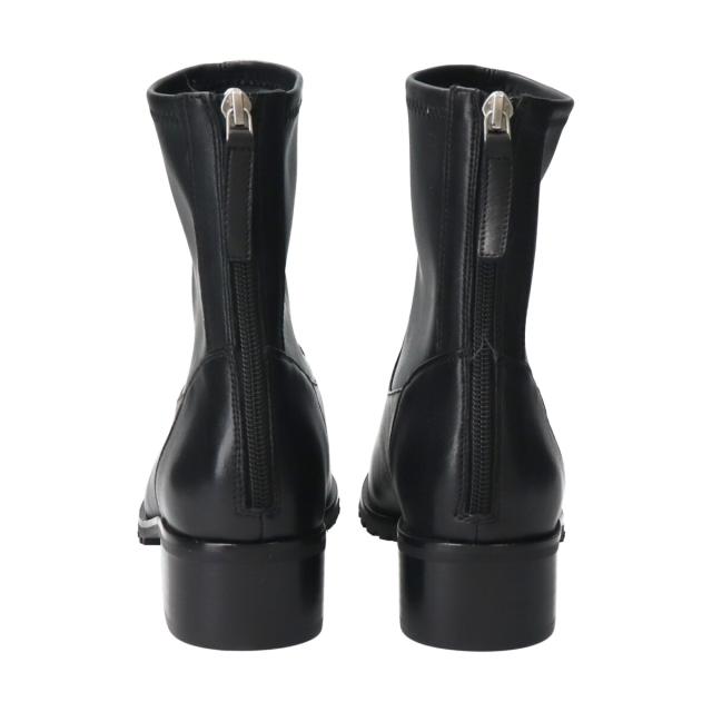 パラディクルール（PARADIS COULEUR）/PARADIS COULEUR◆3．5cmヒール◆バックジップストレッチショートブーツの通販は