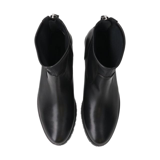 パラディクルール（PARADIS COULEUR）/PARADIS COULEUR◆3．5cmヒール◆バックジップストレッチショートブーツの通販は