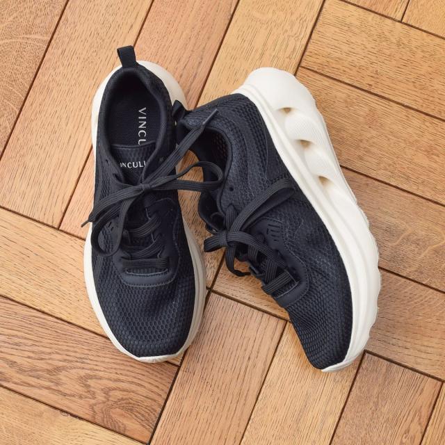 ウィンクルム（VINCULUM）/VINCULUM◆5．5cmヒール◆厚底メッシュスニーカー