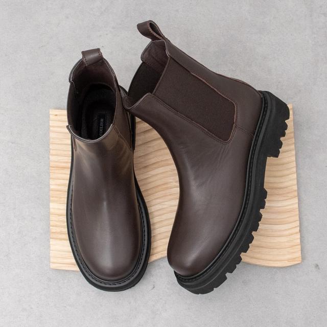 パラディクルール（PARADIS COULEUR）/25秋冬新作◆PARADIS COULEUR◆4cmヒール◆防滑ソール撥水サイドゴアブーツ