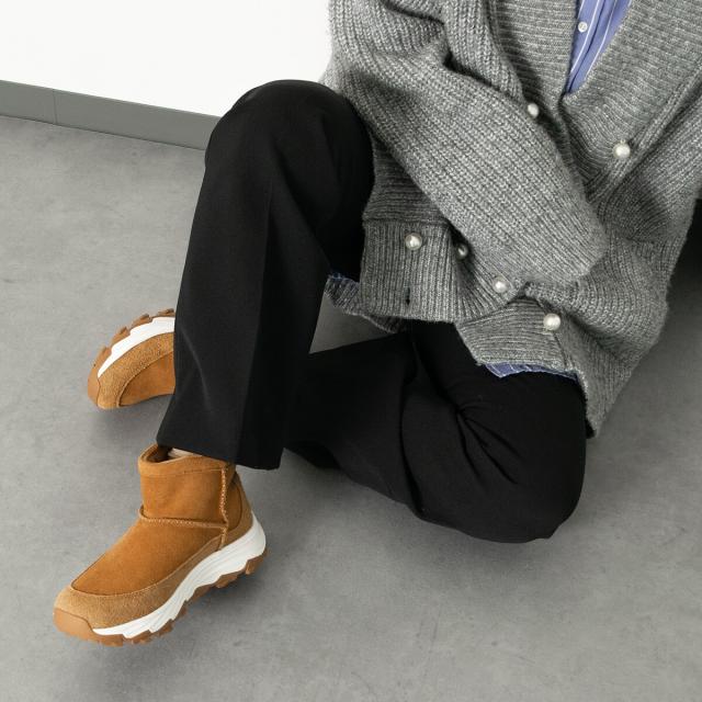 ウィンクルム（VINCULUM）/25秋冬新作◆VINCULUM◆4．5cmヒール◆スエードスニーカーブーツ