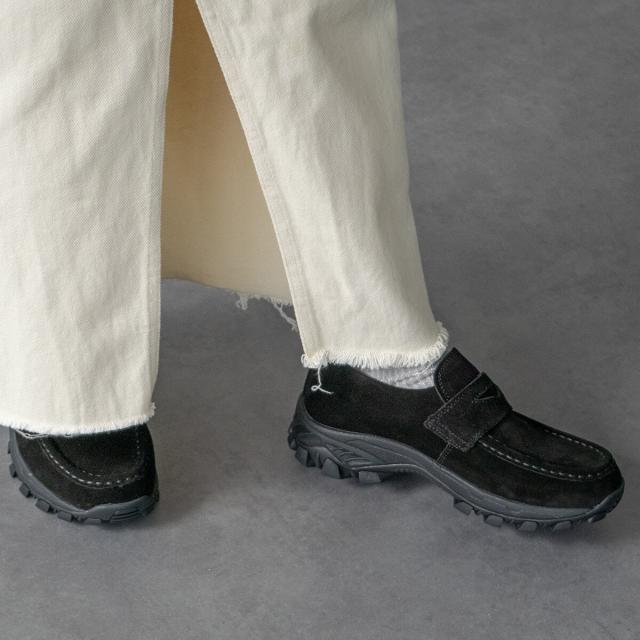 ウィンクルム（VINCULUM）/25秋冬新作◆VINCULUM◆4．5cmヒール◆防滑スニーカーローファー