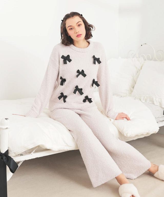 ナルエー（narue）/ルームウェア　 モールニット　セットアップ