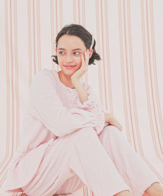 ナルエー（narue）/ ルームウェア　 シャイニースノーエンボスハート