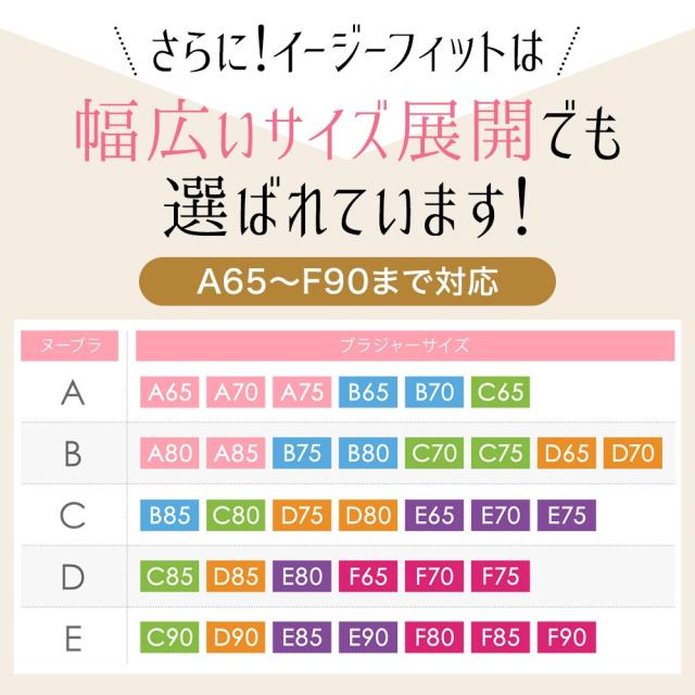 ヌーブラ（NuBra）/NuBra(ヌーブラ) / シームレス イージーフィット 