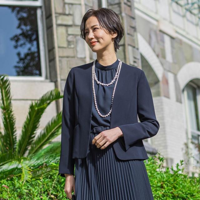 UNILADY ジャケット 5号～15号 U2130 ネイビー ブラック オール