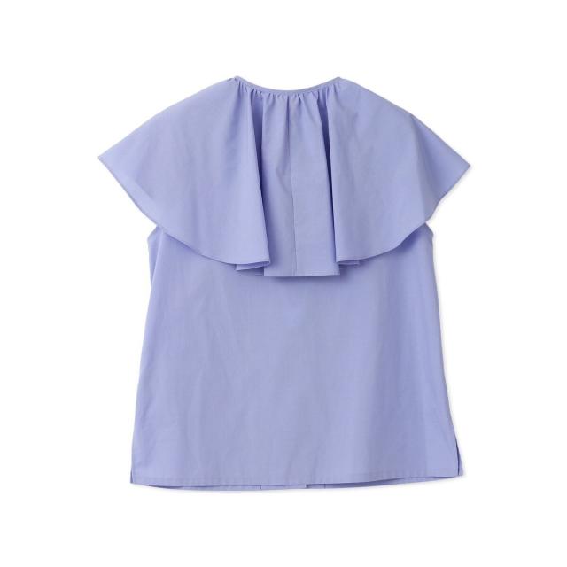ロートレアモン（LAUTREAMONT）/【WEB＆一部店舗限定】ケープカラーノースリーブブラウス≪洗濯機で洗える≫