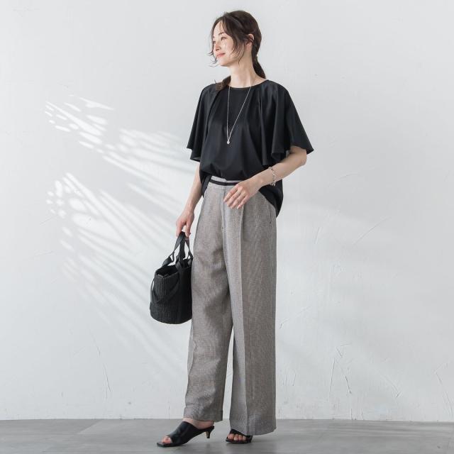 ロートレアモン（LAUTREAMONT）/ケープ風コットンカットソー≪洗濯機で洗える≫_5