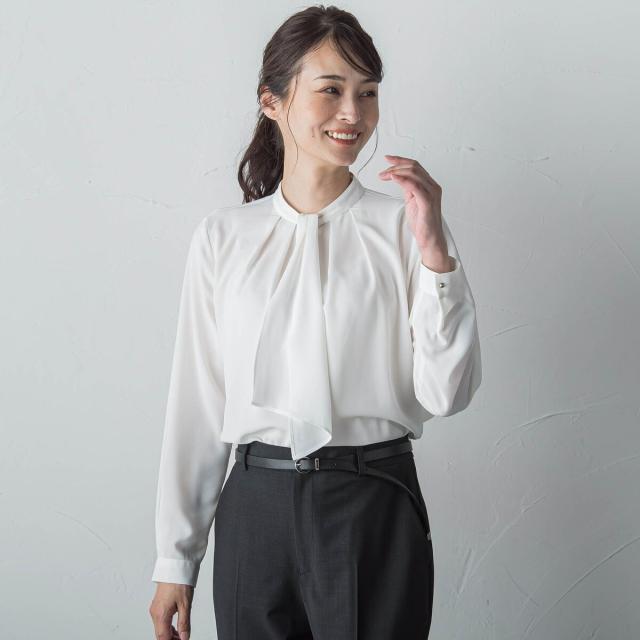 ロートレアモン（LAUTREAMONT）/SILK POLYブラウス≪洗濯機で洗える≫ 12,320円