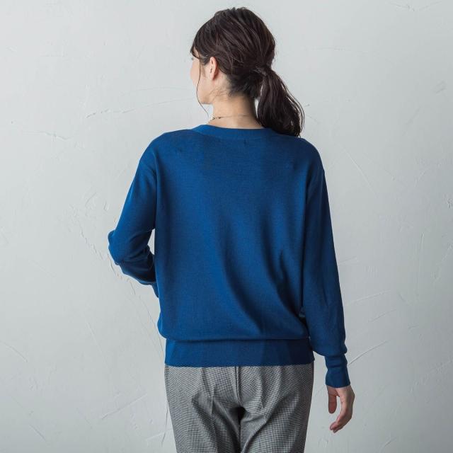 ロートレアモン（LAUTREAMONT）/BrisbaneVネックニットプルオーバー≪手洗い可能≫_10