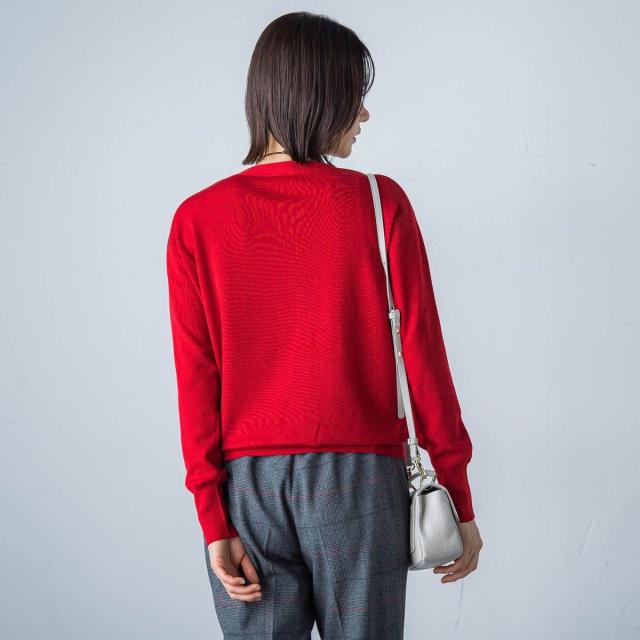 ロートレアモン（LAUTREAMONT）/BrisbaneVネックニットプルオーバー≪手洗い可能≫_12