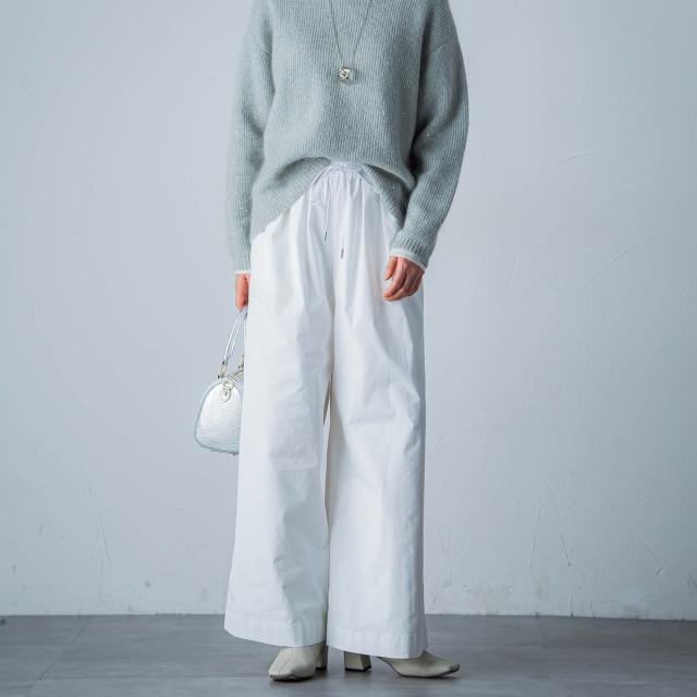 ロートレアモン（LAUTREAMONT）/スミタフタボリュームタックパンツ≪洗濯機で洗える≫