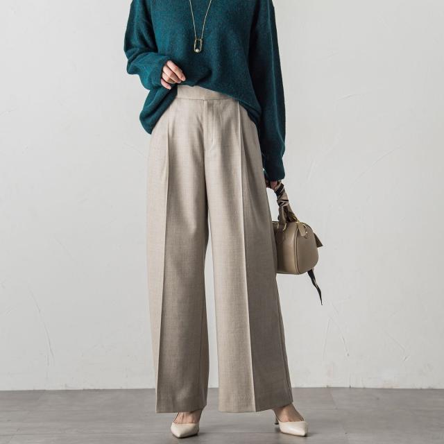 ロートレアモン（LAUTREAMONT）/ハイカウントフラノパンツ