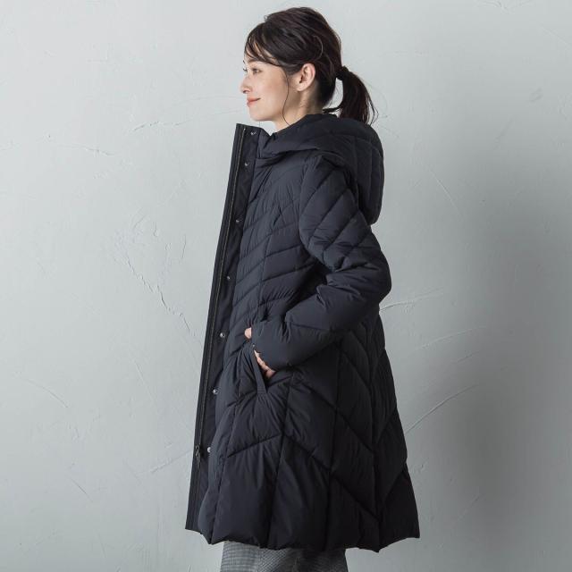 ロートレアモン（LAUTREAMONT）/ストレッチダウンロングコートの
