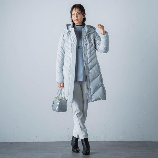 ダウンコート　ロートレアモン ロートレアモン（LAUTREAMONT）/ストレッチダウンロングコートの