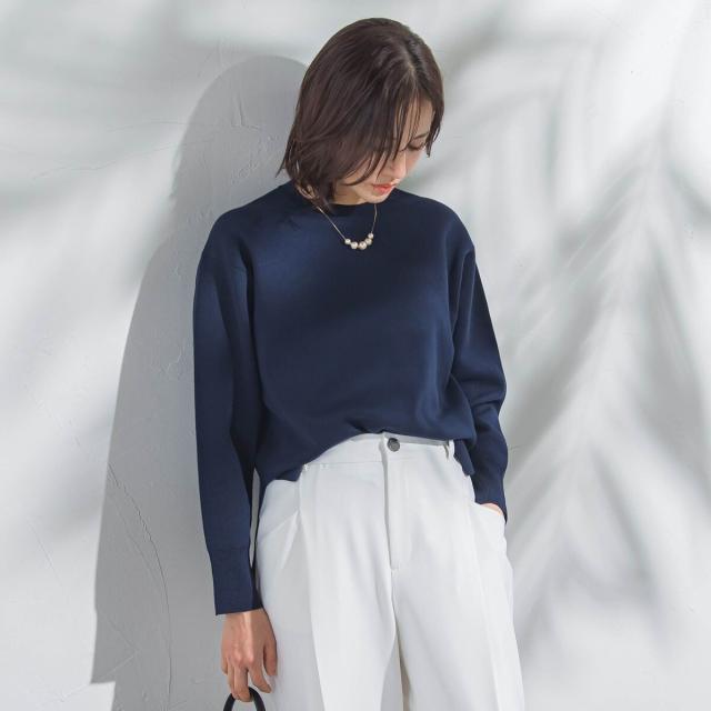 ロートレアモン（LAUTREAMONT）/スウェットライクニットプルオーバー≪手洗い可能≫