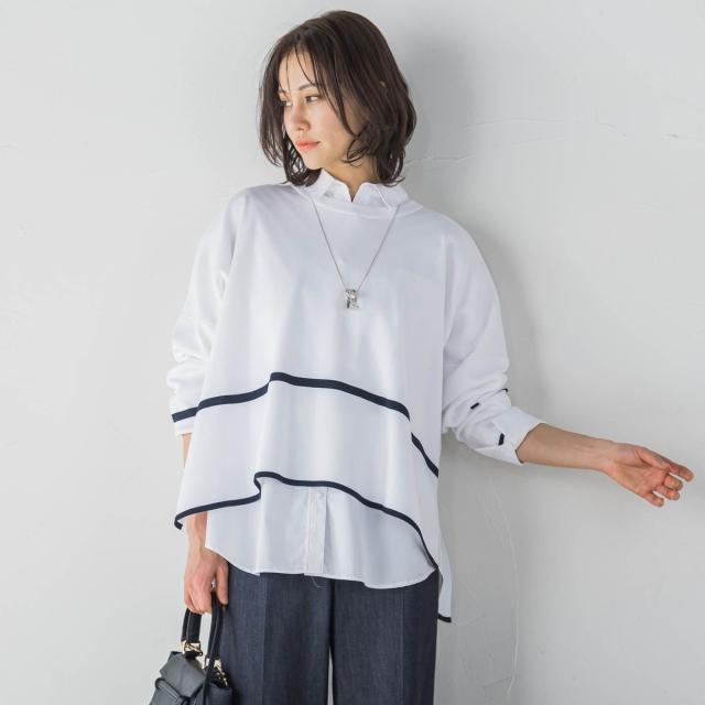 【NEW】ロートレアモン（LAUTREAMONT）/艶感ボーダーニット≪手洗い可能≫の通販は 13,543円