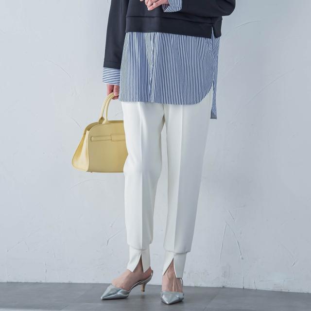 ロートレアモン（LAUTREAMONT）/【一部店舗限定販売】レクチュールポンチパンツ≪洗濯機で洗える≫