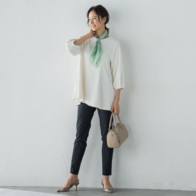 ロートレアモン（LAUTREAMONT）/【WEB限定】ストレスフリーレギンスパンツ≪3サイズ/紫外線防止/接触冷感洗濯機で洗える≫