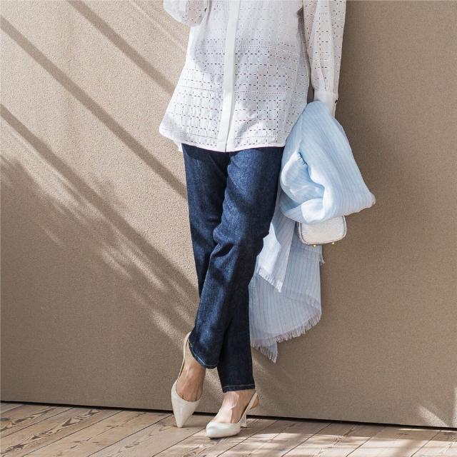 ロートレアモン（LAUTREAMONT）/【JAPAN BLUE JEANS】テーパードパンツ≪洗濯機で洗える≫