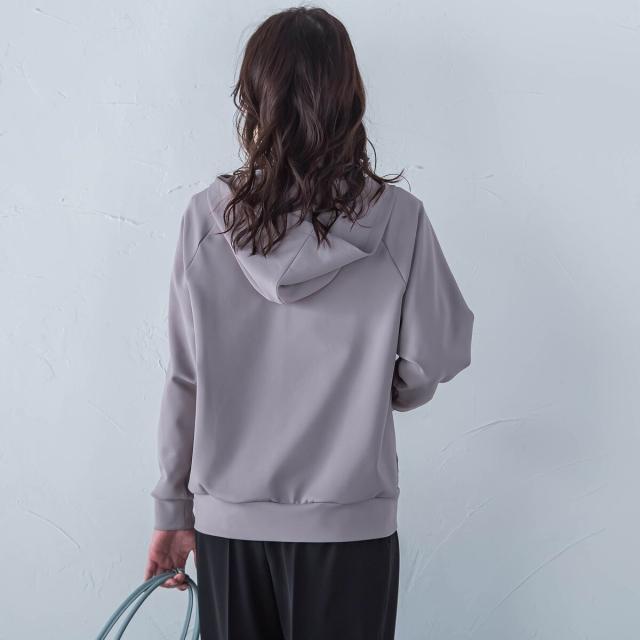 ロートレアモン 高機能スムースタッチジップパーカー WEB限定】高機能スムースタッチジップパーカー≪洗濯機で洗える