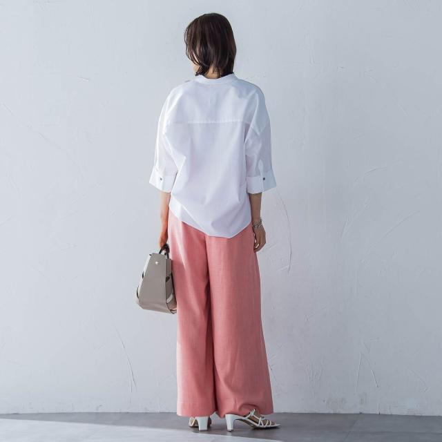 ロートレアモン（LAUTREAMONT）/タックワイドパンツ≪セットアップ対応