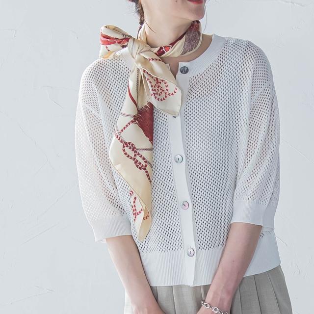 ロートレアモン（LAUTREAMONT）/【WEB限定】【manipuri】シルクスカーフ88