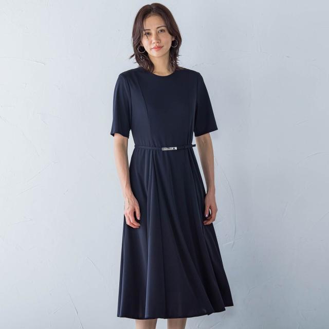 ロートレアモン（LAUTREAMONT）/フィットアンドフレアワンピース≪洗濯機で洗える≫_1